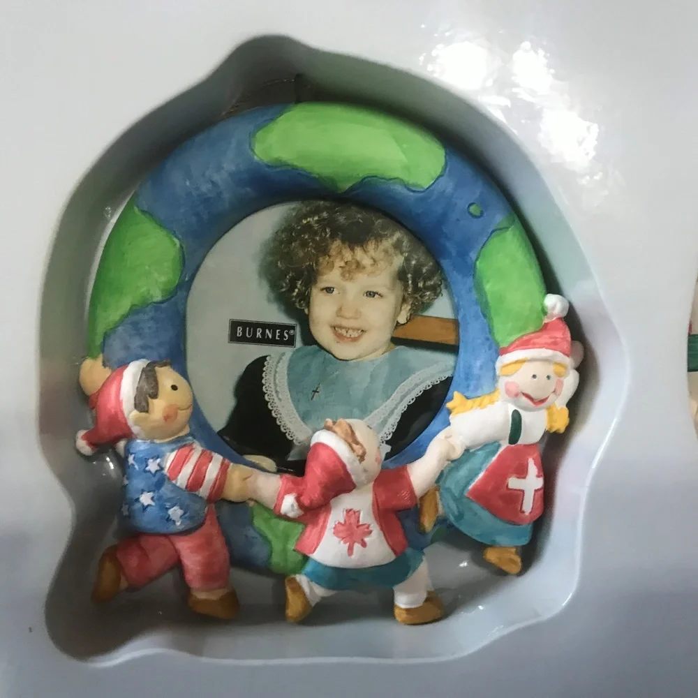 VTG 3 Save The Children Christmas tree ornament